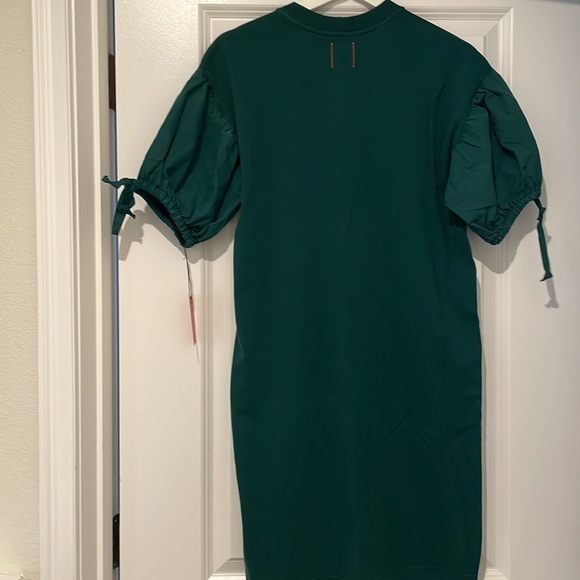 Adventures in paradise green shirt dress small NWT - Picture 8 of 8